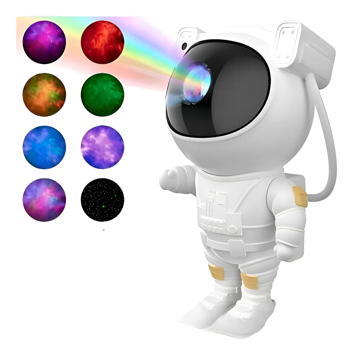 ✨ Proyector Astronauta Galaxia LED | Aurora Boreal