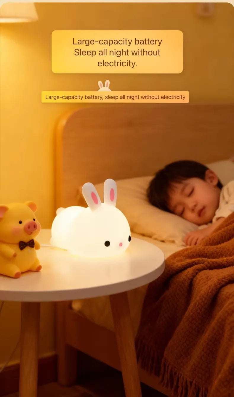 Luz Nocturna Conejito Encantador